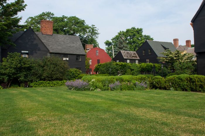 The House of the seven Gables in Salem