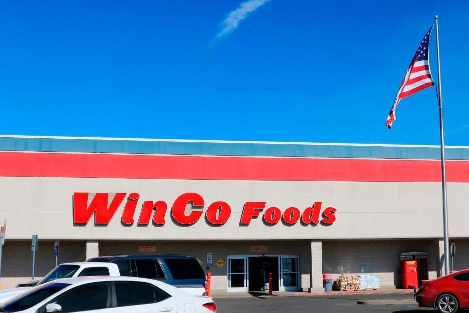 Winco Foods store entrance