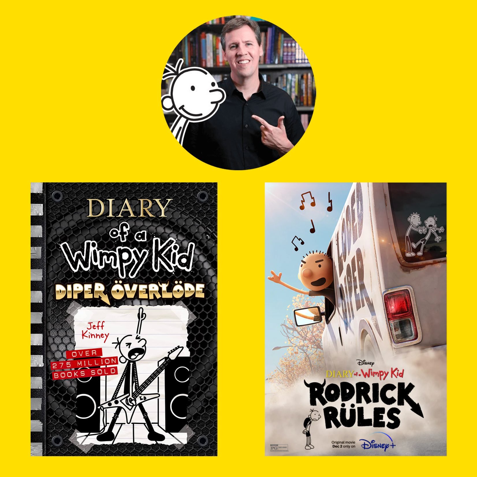 Jeff Kinney Talks the Diary of a Wimpy Kid New Book and Disney+