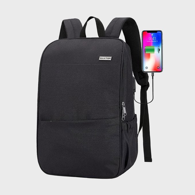Maxtop Deep Storage Laptop Backpack With Usb Charging Port