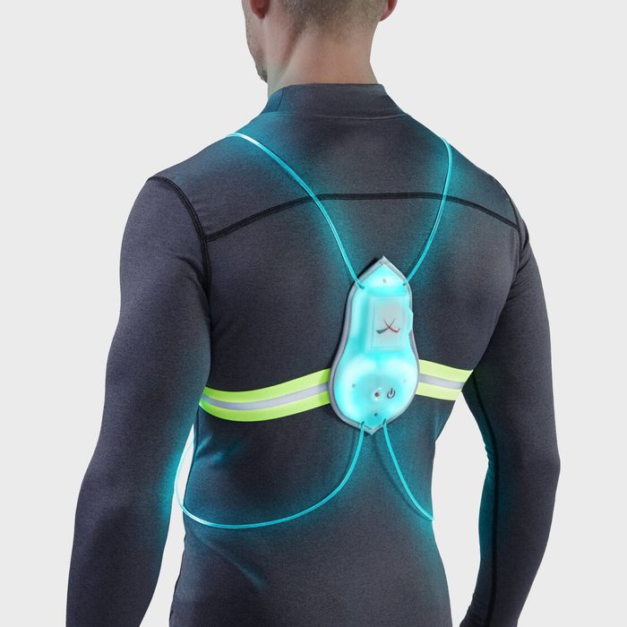 Noxgear Tracer360 Multicolored Illuminated Reflective Running Vest