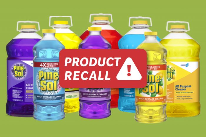 Pinesol Product Recall