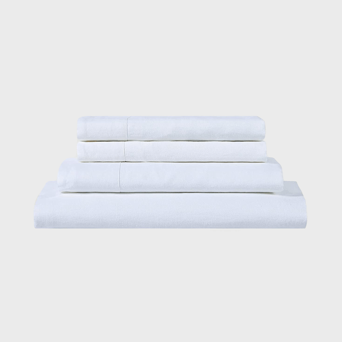 Sijo Premium Stone Washed French Linen Bed Sheet Set Ecomm Via Amazon.com