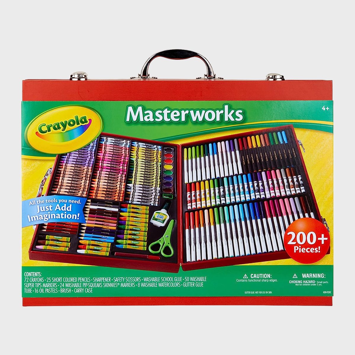 Crayola Super Tips Washable Markers, School Supplies, Stocking Stuffers, 50  Colors, Child 