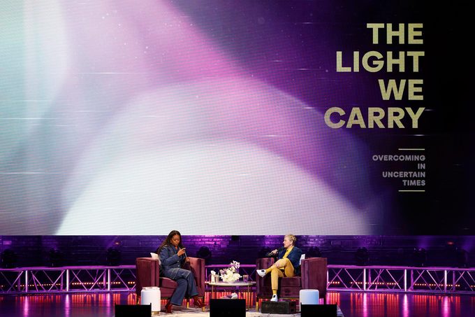 Michelle Obama The Light We Carry Tour with Ellen Degeneres hosting