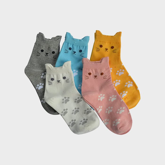 Jeasona Women's Cat Socks Ecomm Amazon.com