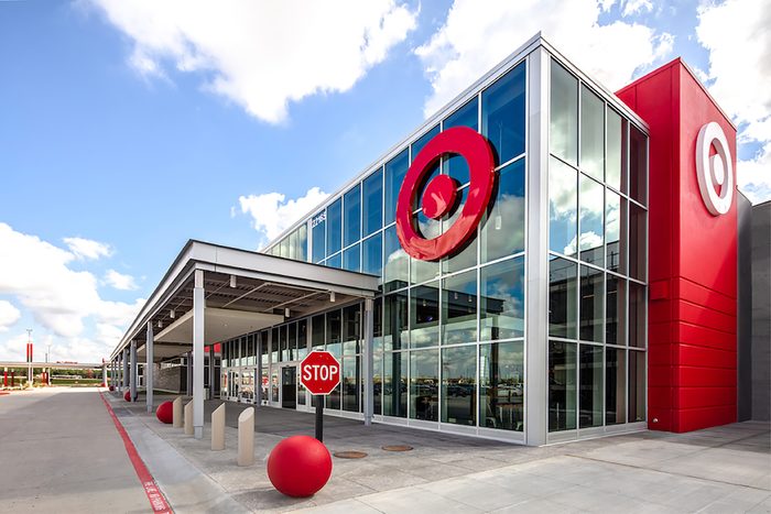 New Target store size and design operating in Katy Texas