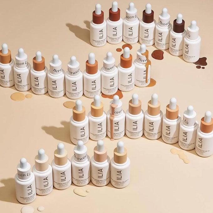 Ilia Skin Tint in a variety of Colors