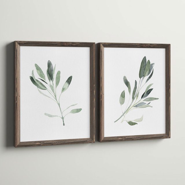 Simple Sage I By Vincent Van Gogh 2 Piece Picture Frame Painting