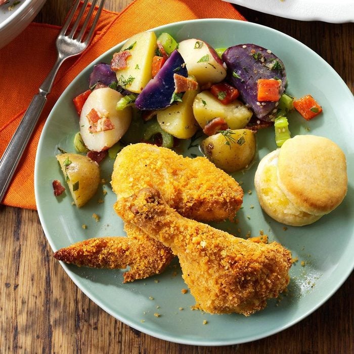 Southern Style Oven Fried Chicken 