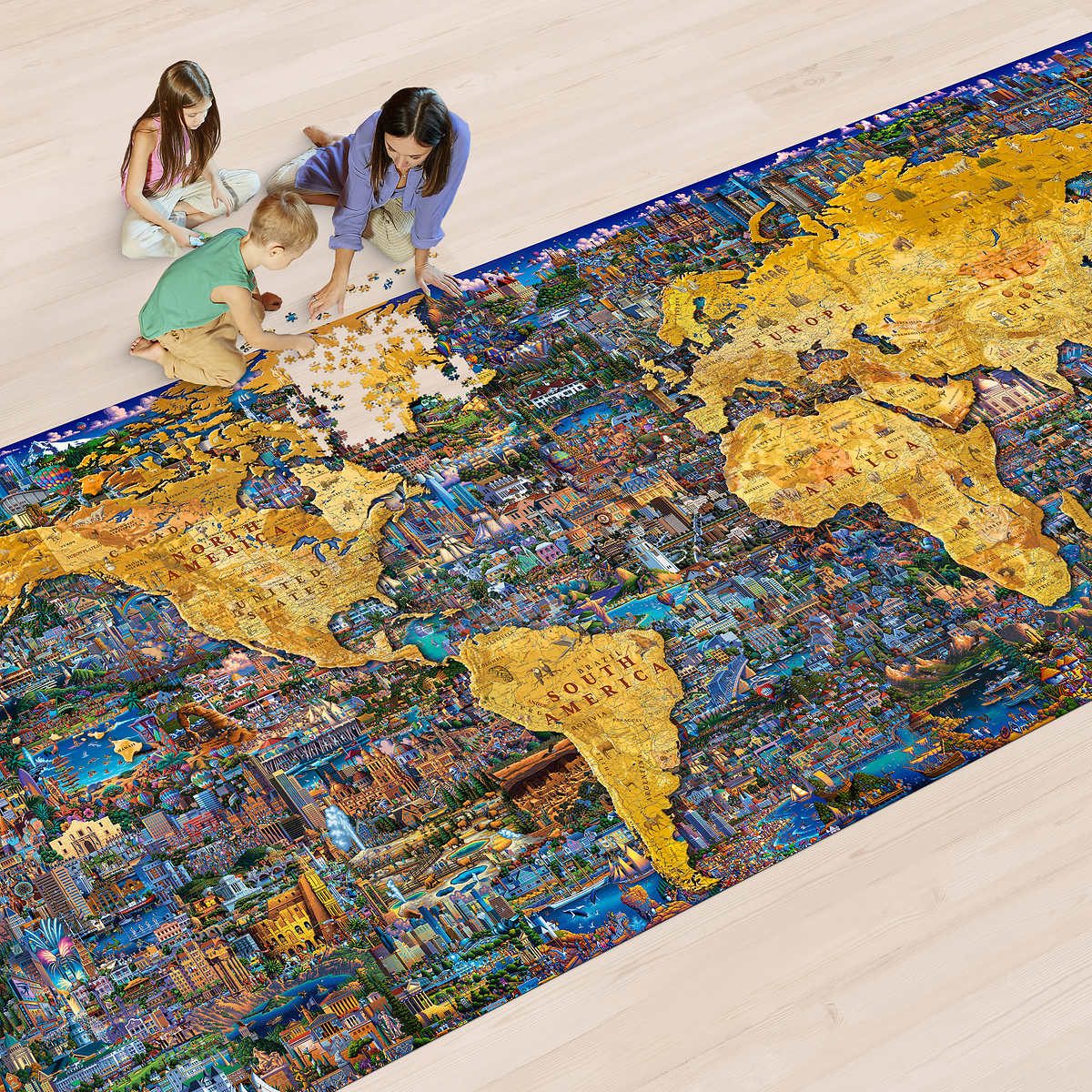 Costco Sells a Massive 60,000-Piece Puzzle That Will Take Up Your ...