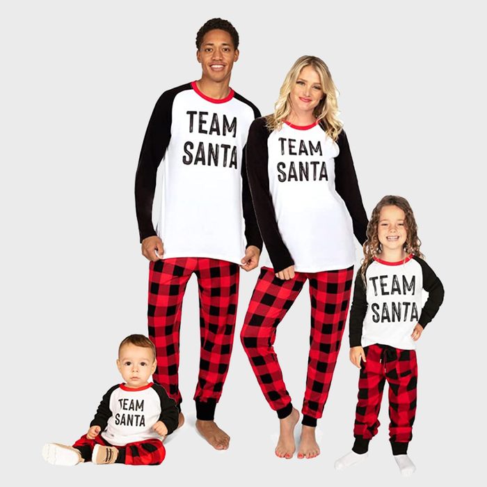 Team Santa Matching Pajamas 