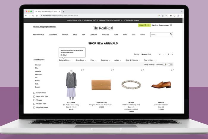 12 Best Online Thrift Stores7 Therealreal