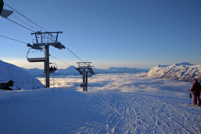 Alyeska mountain ski lift
