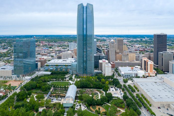 Downtown Oklahoma City, Aerial View