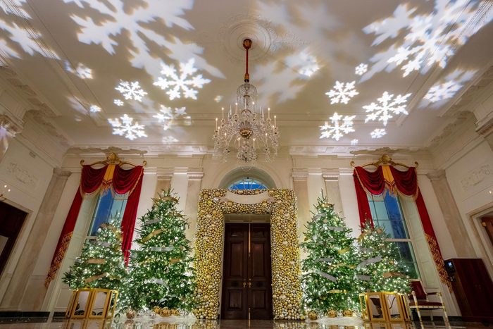 Grand Foyer White House 2022 Christmas Decorations