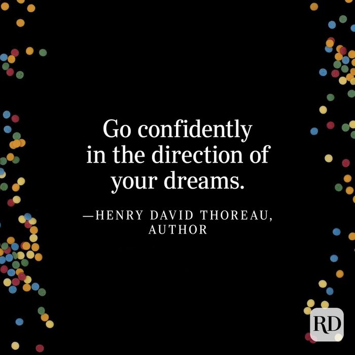 New Year Quote Henry David Thoreau