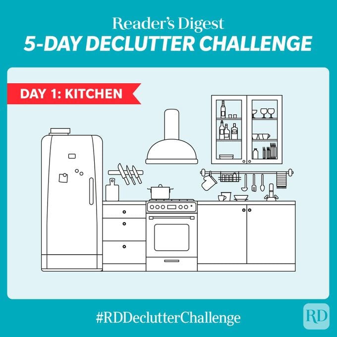 5 Day Declutter Challenge Day 1 Kitchen