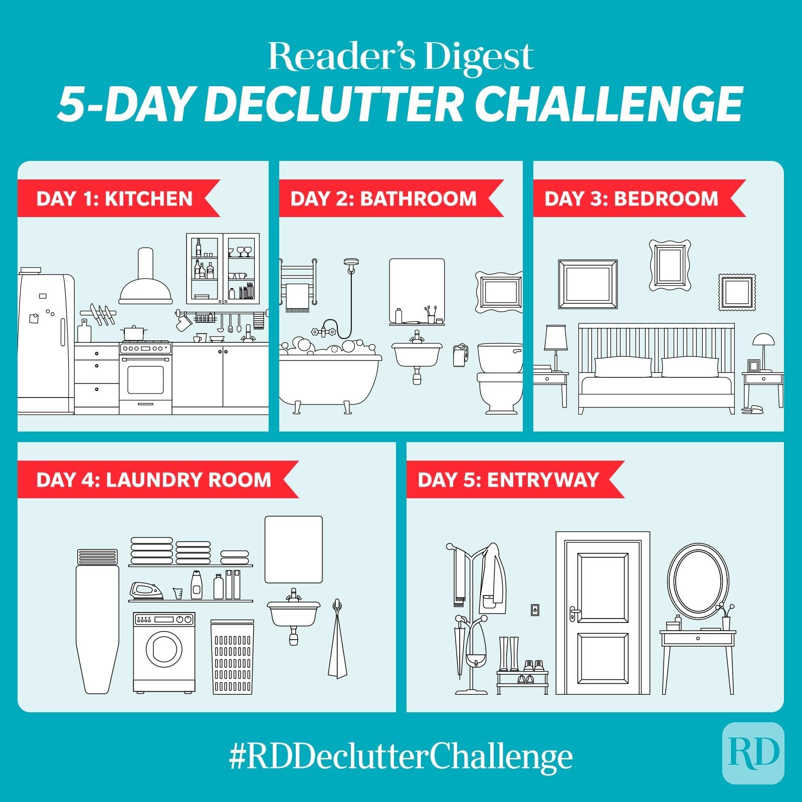 5 Day Declutter Challenge