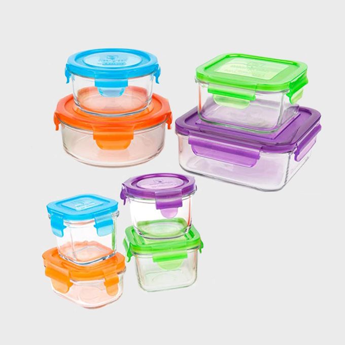 Eight Pack Food Container Set