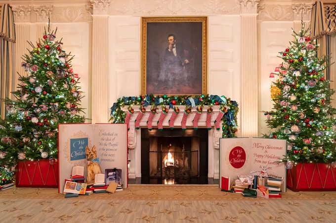 State Dining Room White House 2022 Christmas Decorations