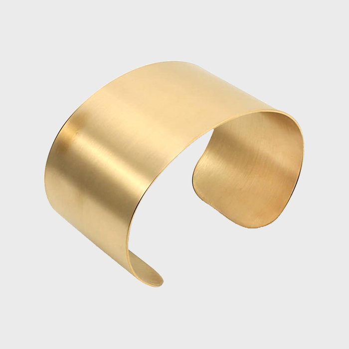 Couya Wide Grooved Cuff