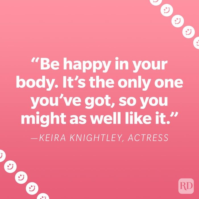 Keira Knightley Happiness Quote
