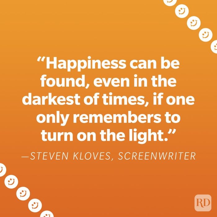 Steven Kloves Happiness Quote