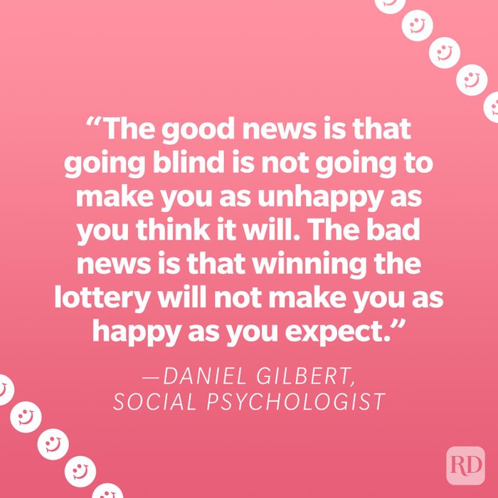 Daniel Gilbert Happiness Quote