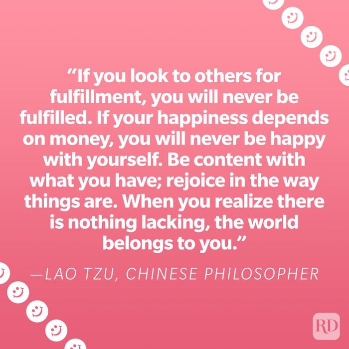 Lao Tzu Happiness Quote