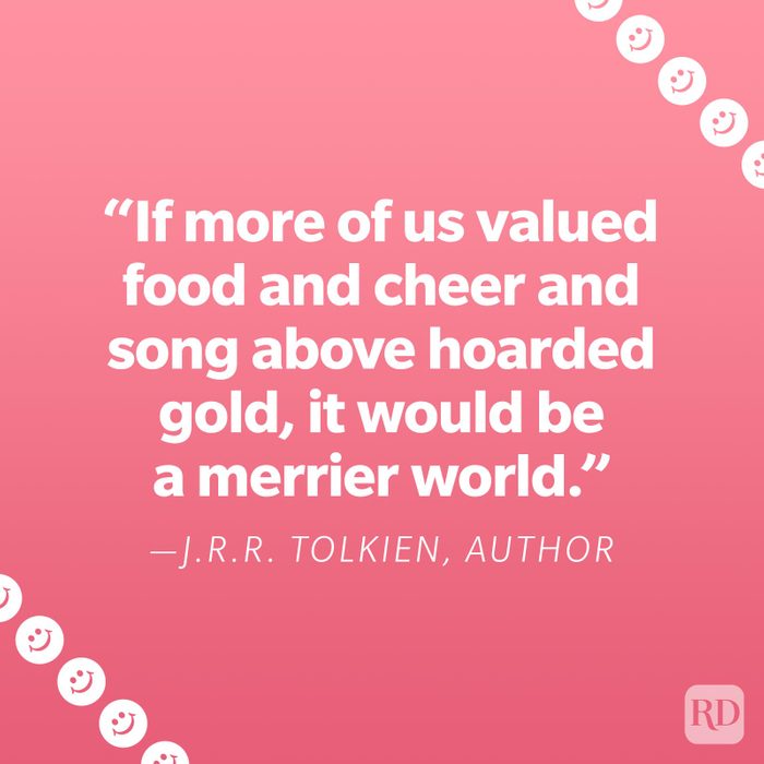 J.R.R. Tolkien Happiness Quote