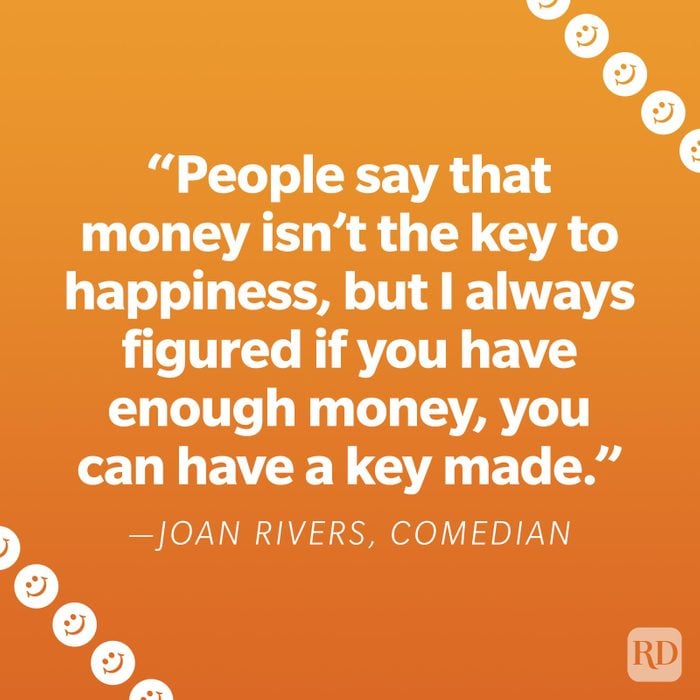 Joan Rivers Happiness Quote