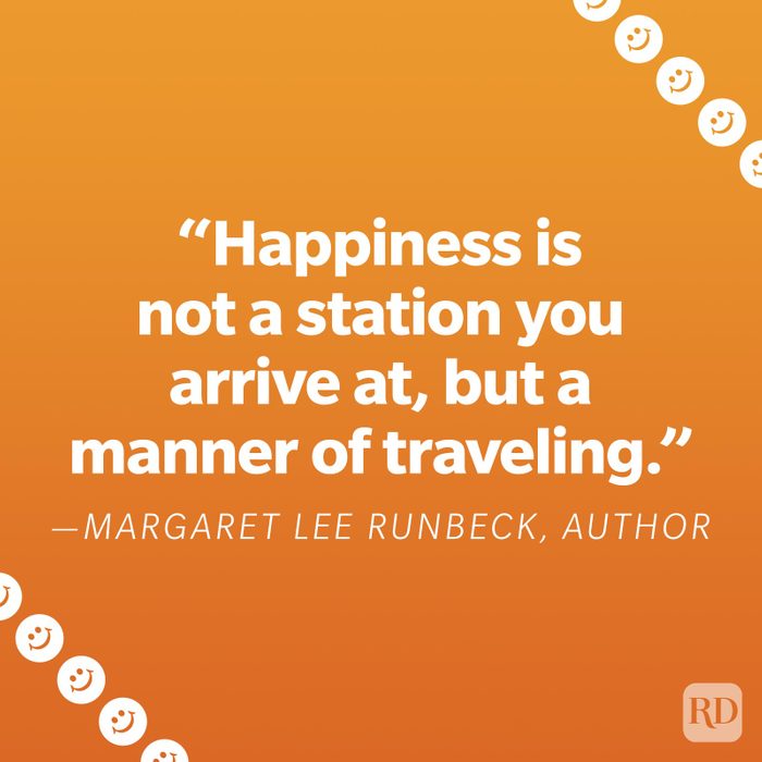 Margaret Lee Runbeck Happiness Quote