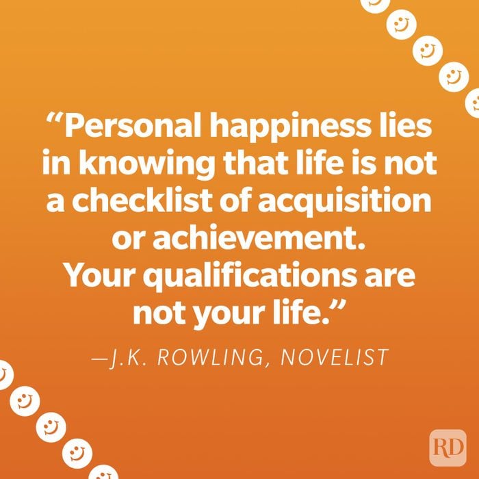 J.K. Rowling Happiness Quote