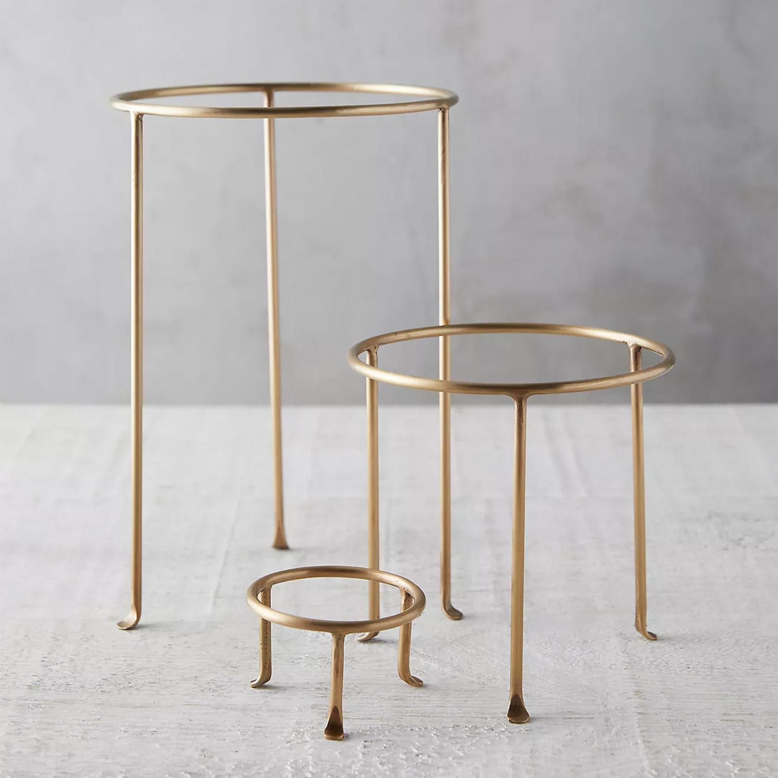 Solid Brass Plant Stand
