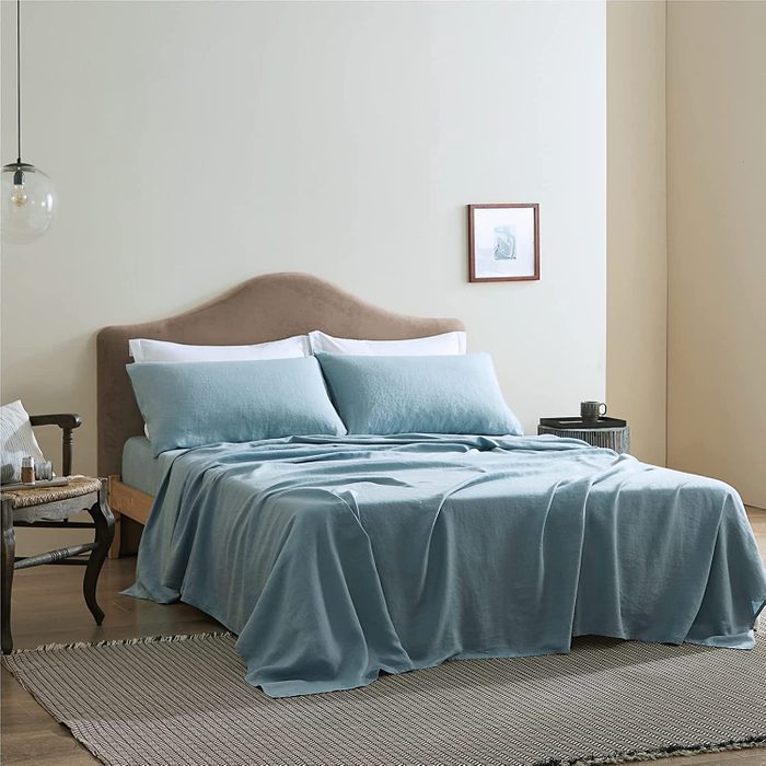 Bedsure Linen Sheets Set King Size Bed Ecomm Via Amazon.com