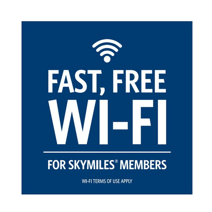 Free Wi Fi Boarding Door Decal