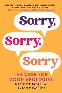 Sorry Sorry Sorry By Marjorie Ingall And Susan Mccarthy book cover