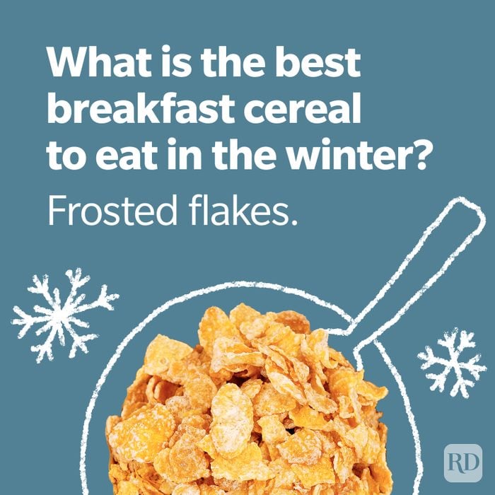 Breakfast cereal winter joke