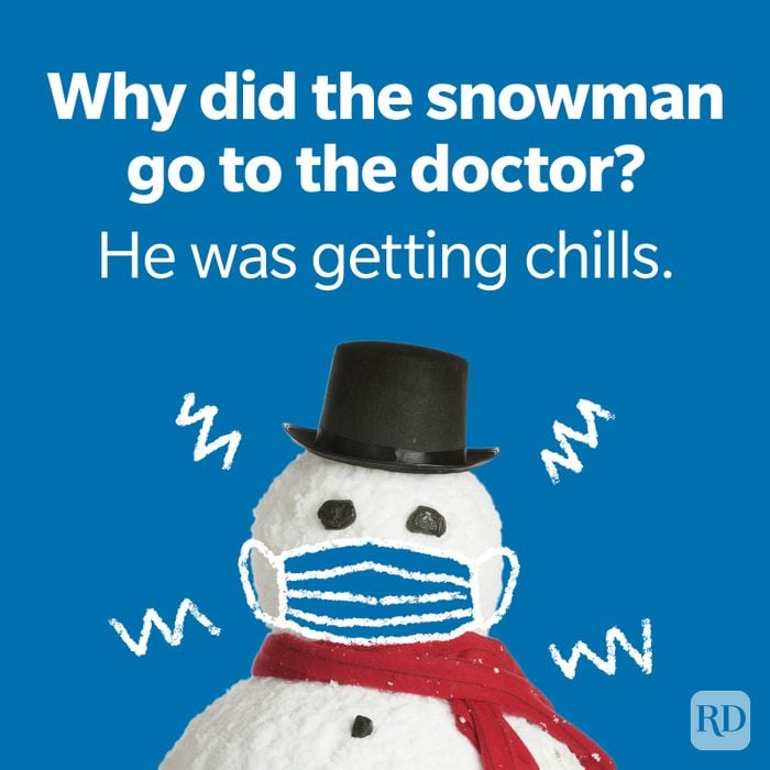 Snowman doctor winter joke