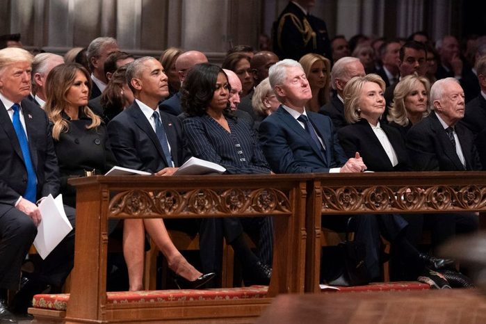 State Funeral Held For George H.W. Bush At The Washington National Cathedral