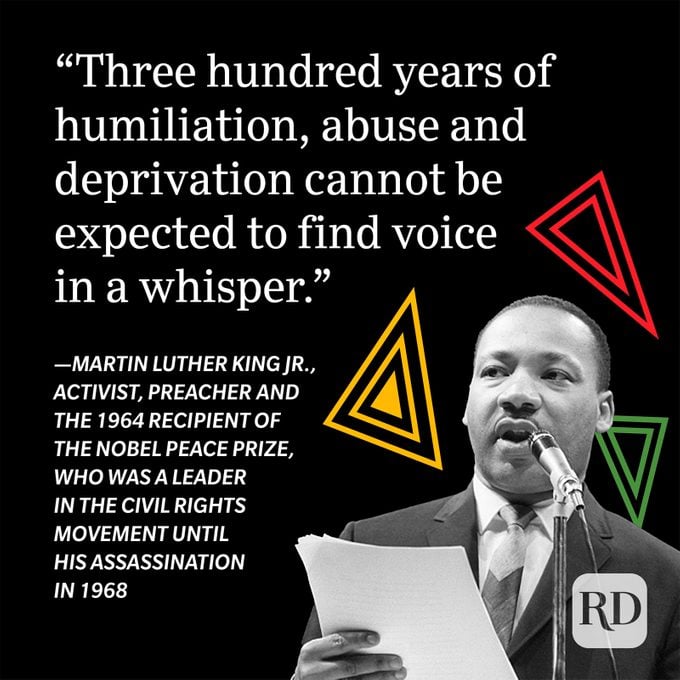Martin Luther King Jr. Black History Month Quote V2
