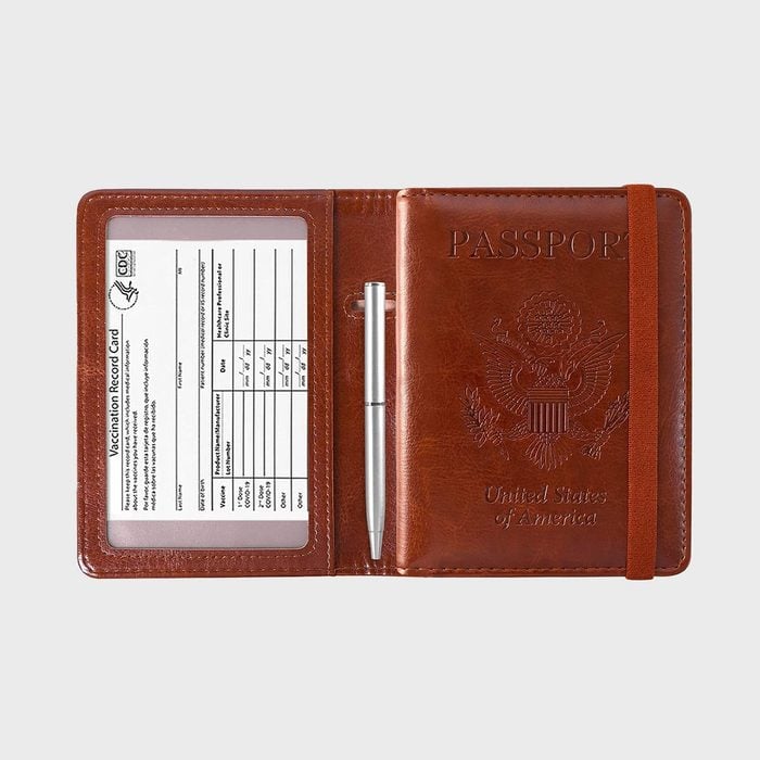 Passport And Vaccine Card Holder Combo