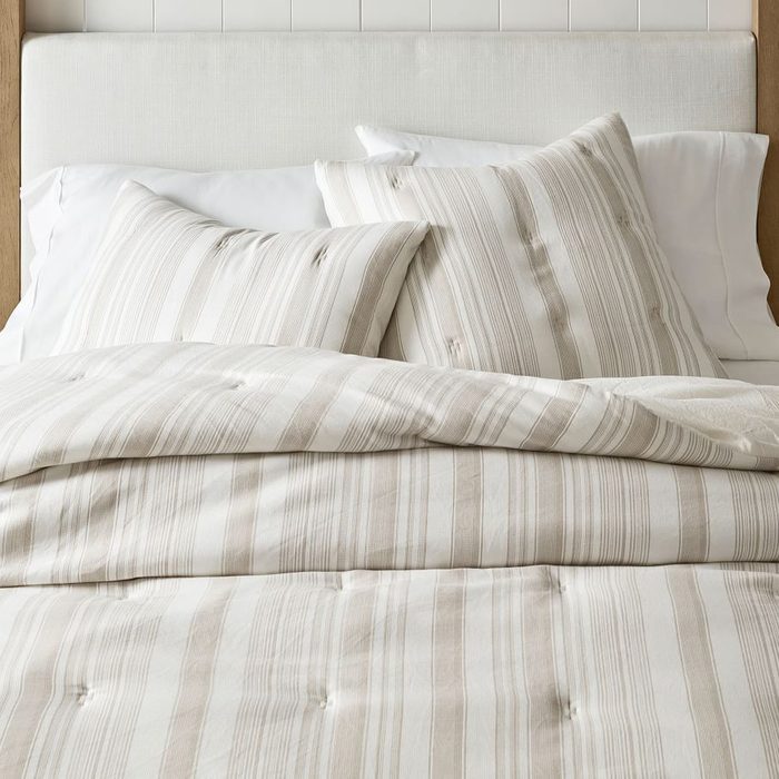 Hawthorn Striped Cotton Comforter 