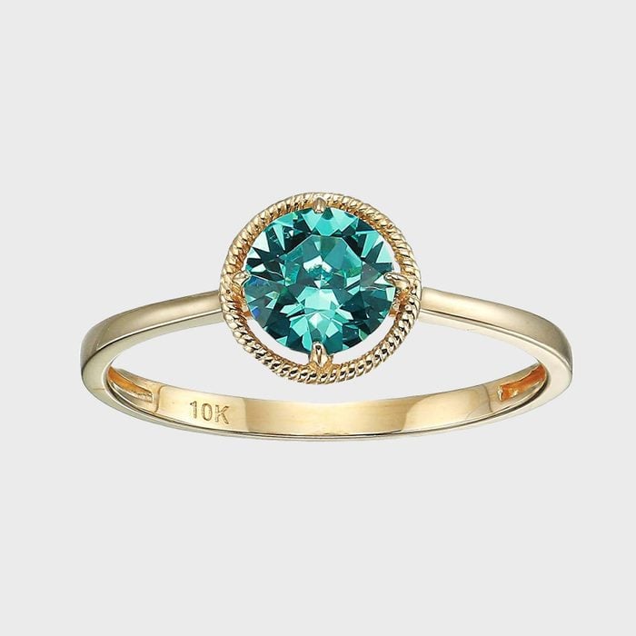 Imported Crystal Birthstone Ring