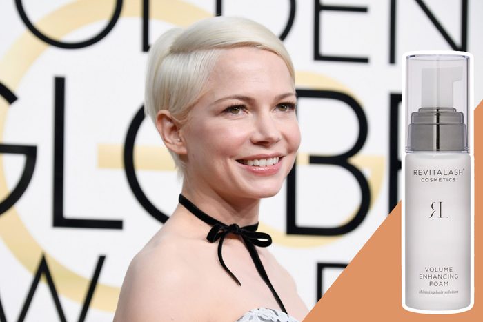 Michelle Williams with Volume Enhancing Foam inset
