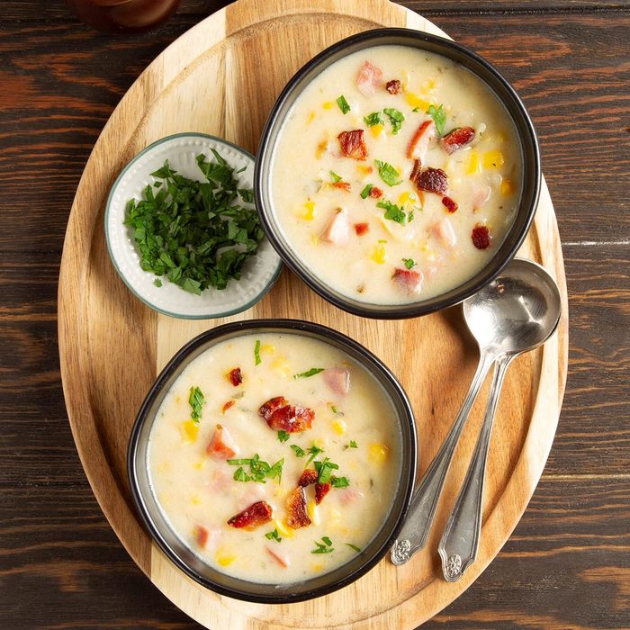 Slow Cooked Corn Chowder