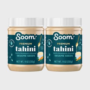 Soom Foods Single Source Pure Ground Sesame Tahini Paste