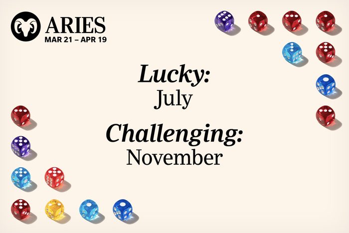 The Luckiest And Unluckiest Months Of 2023 According To Your Zodiac Sign Aries