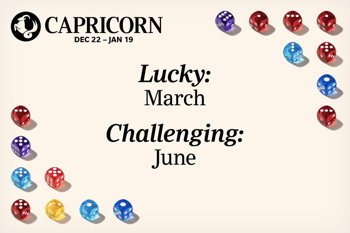 The Luckiest And Unluckiest Months Of 2023 According To Your Zodiac Sign Capricorn